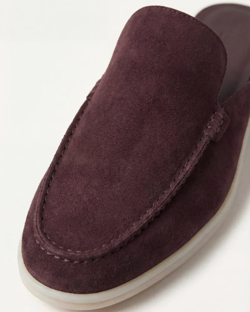 Coffee Suède Mocasines AURELIA ESTORE