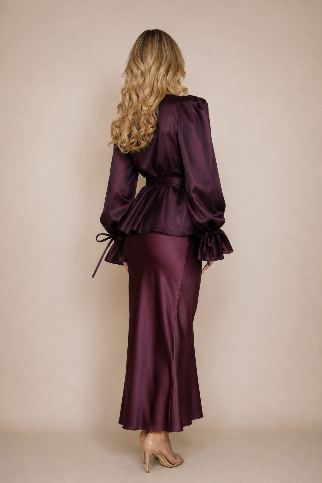 VESTIDO AURELIA STONE LUZ CÁLIDA