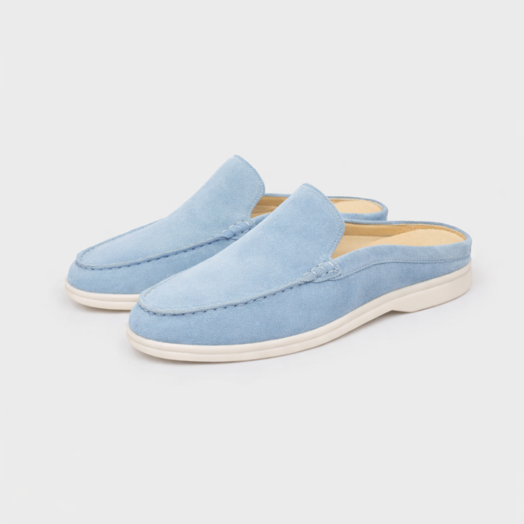PANTUFLAS DE ANTE AURELIA STORE