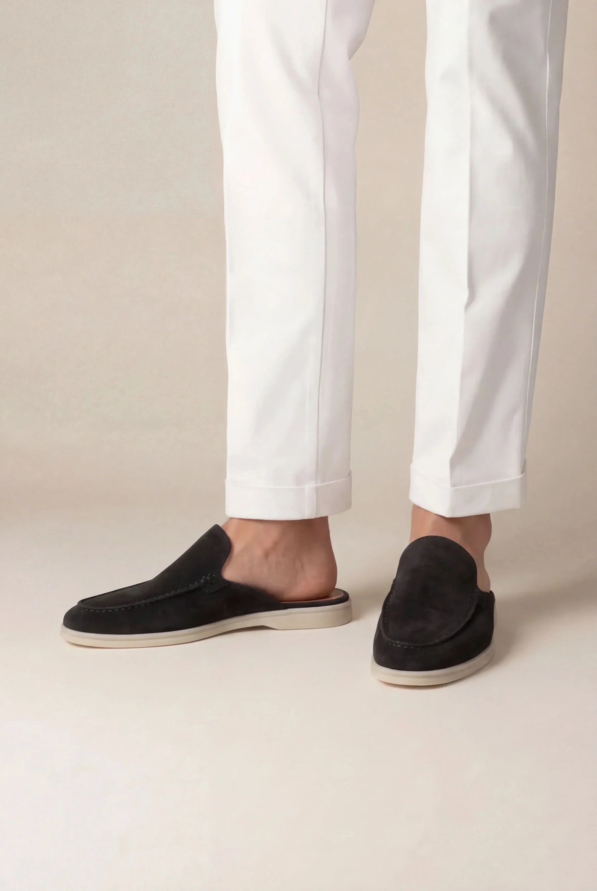 Black Suède Mocasines AURELIA STORE