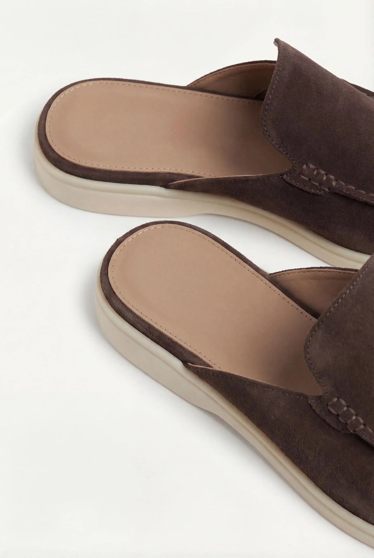 Brown Suède Mocasines AURELIA STORE