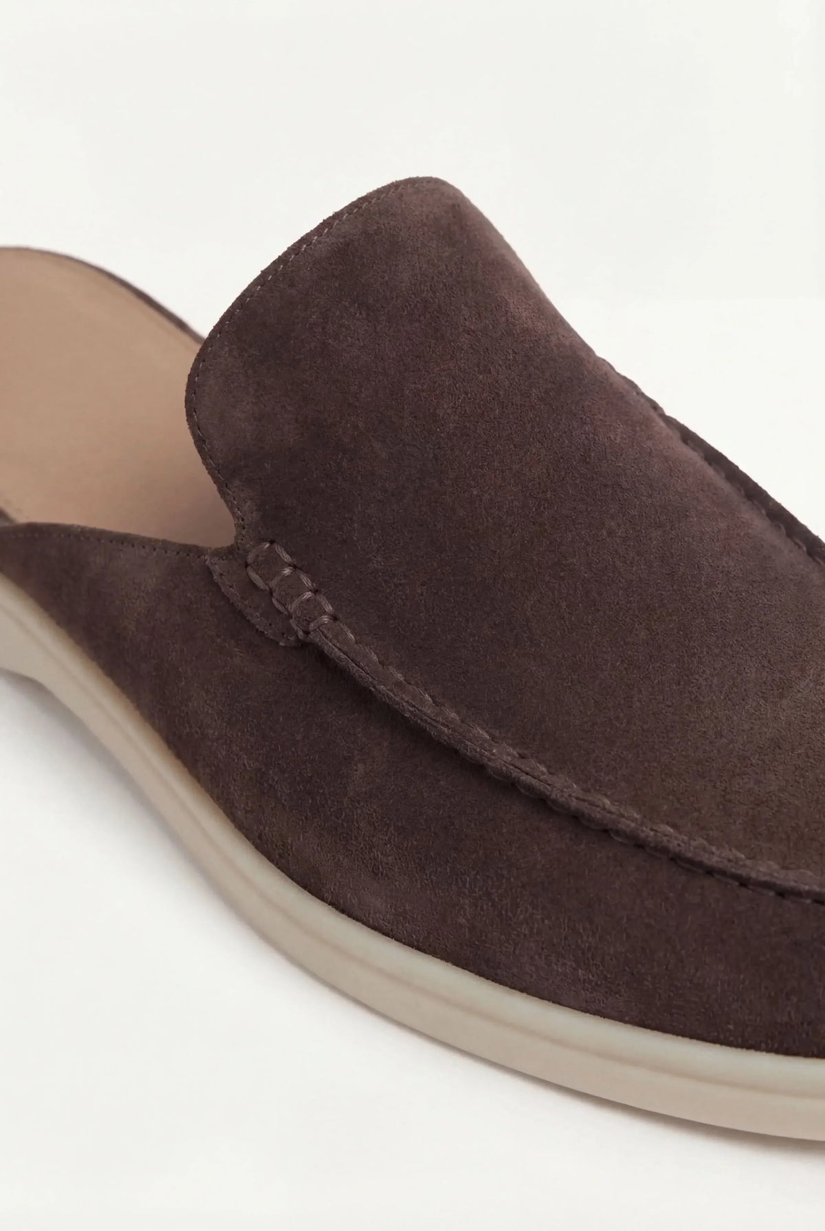 Brown Suède Mocasines AURELIA STORE