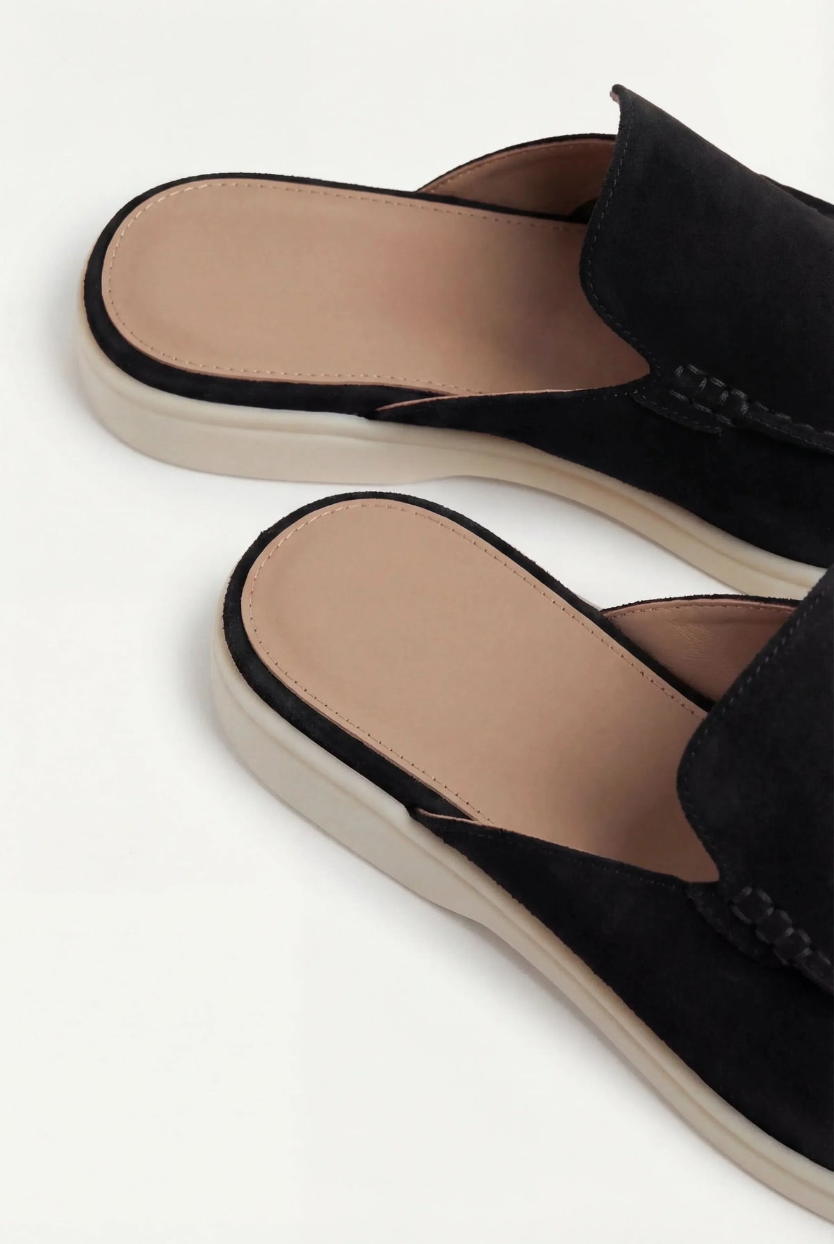 Black Suède Mocasines AURELIA STORE