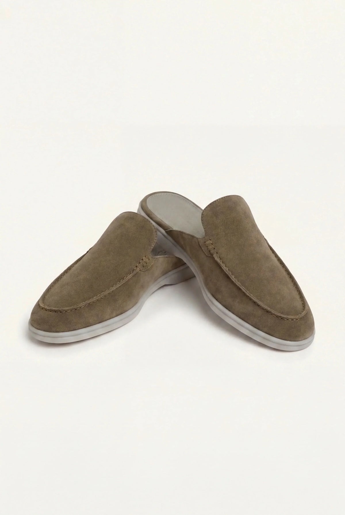 Olive Suède Mocasines AURELIA STORE
