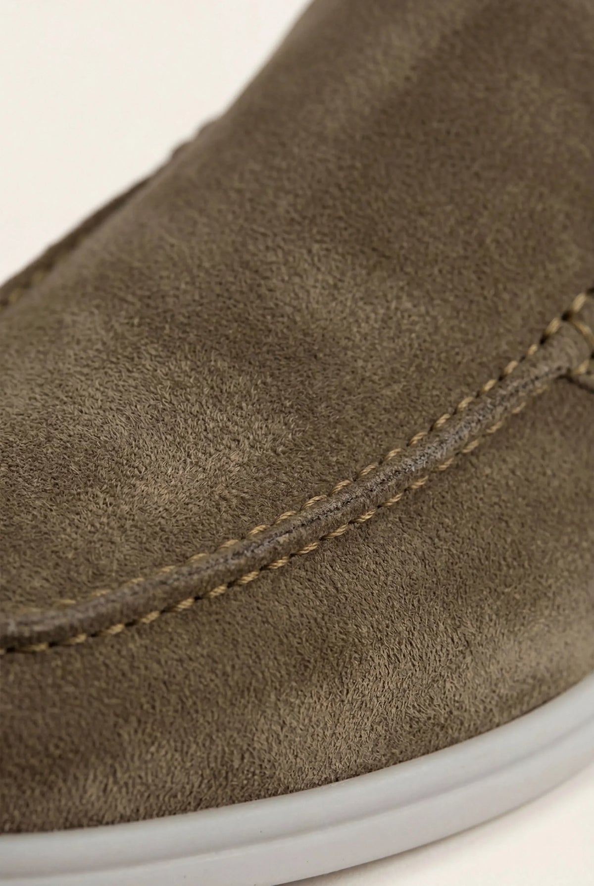 Olive Suède Mocasines AURELIA STORE