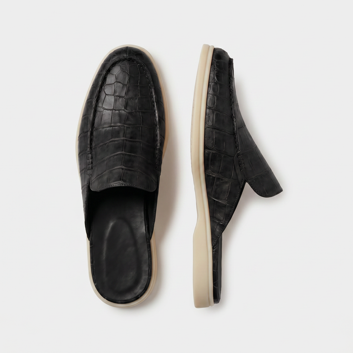 Mocasín Negro Black Cat | Edición Limitada